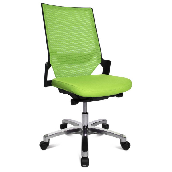 4014296180977 - Bürodrehstuhl Autosyncron-1-Alu ohne Armlehnen grün schwarz 4014296180977 Topstar 4014296180977 - Bürodrehstuhl Autosyncron-1-Alu ohne Armlehnen grün schwarz 4014296180977 Topstar
