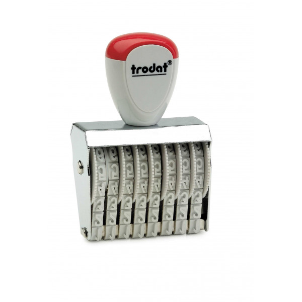 0092399861102 - Ziffernstempel Classic 1548 Metall Kunststoff 8-stellig Schrifthöhe 4mm 0092399861102 Trodat