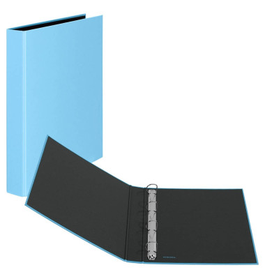 Ringbuch Basic A4 hellblau 4-Ring Ø 25mm Ringbuch Basic A4 hellblau 4-Ring Ø 25mm