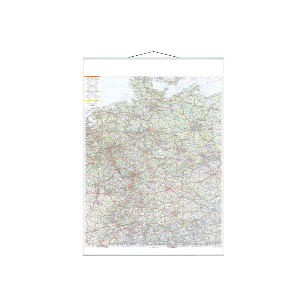 4016946186339 - Straßenkarte Deutschland 1750000 97x137cm 4016946186339 Franken