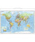 Landkarte Welt 1:33000000 137x97cm