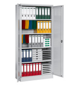 Aktenschrank 109381, abschlie&szlig;bar, 5 OH, lichtgrau, 92x195x50cm (BxHxT)