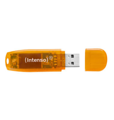 USB-Stick Rainbow Line USB 2.0 orange 64 GB USB-Stick Rainbow Line USB 2.0 orange 64 GB