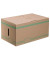 Archivcontainer 277094, braun, innen 54,9x33,8x26,5cm, Karton