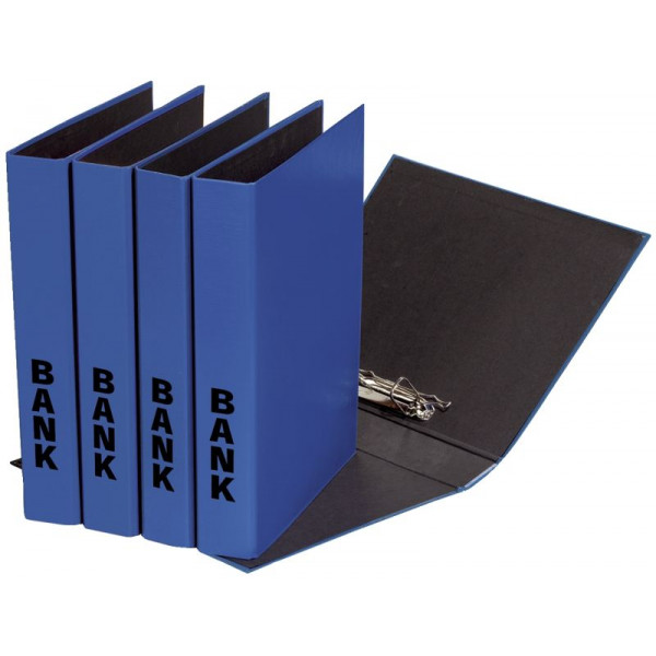 10 Stück Pagna Bankordner Basic Colours 40851-06, A4 50mm schmal Kunststoff vollfarbig blau 4009212003577 Pagna