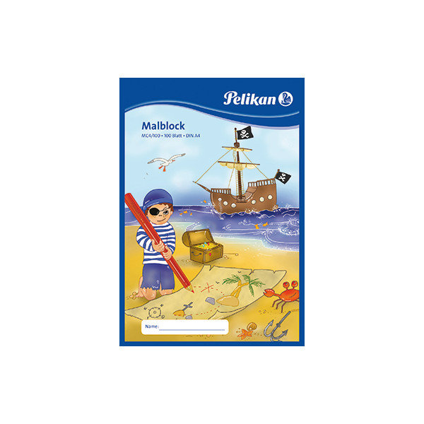 4012700137678 - 5 x Malblock MC 3 30 A4 70g qm 100 Blatt weiß