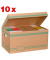 Archivcontainer 278462, braun, innen 52,3x26x34,5cm, Karton