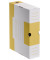 Archivbox 278439, A4, 4-farbig sortiert, innen 32,5x24,5x7,7cm, stabile Wellpappe