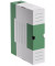 Archivbox 278439, A4, 4-farbig sortiert, innen 32,5x24,5x7,7cm, stabile Wellpappe