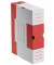 Archivbox 278439, A4, 4-farbig sortiert, innen 32,5x24,5x7,7cm, stabile Wellpappe