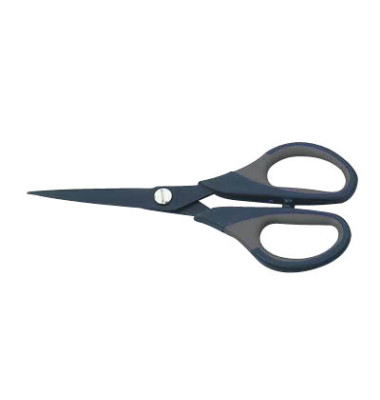 Schere 15,0 cm grau/schwarz