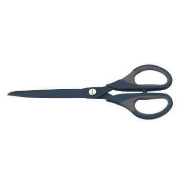 Schere 18,0 cm grau/schwarz