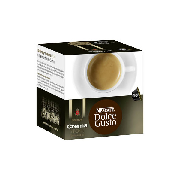 7613033659782 - Kaffeekapseln Dallmayr Crema dOro 842117 16 Stück Kapseln im Portionskarton 7613033659782 16 Stück