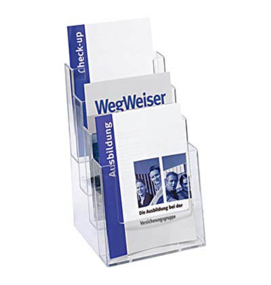 Prospekthalter transparent für Format DIN A5 
