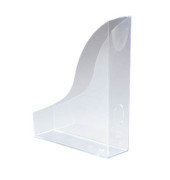 Stehsammler BASIC 1701711400, A4, transparent, Kunststoff, 73mm