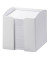 Zettelbox 1701682010, Trend, 10x10x10,5cm, weiß, Kunststoff, inkl.: 800 Notizzettel
