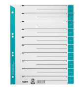 Trennblätter 1652 1652-00-30 A4 blau 230g Karton