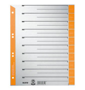 Trennblätter 1652 1652-00-45 A4 orange 230g Karton
