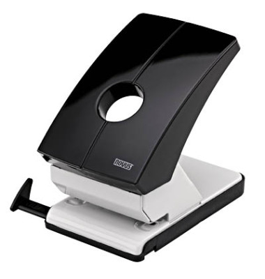Locher B 260 schwarz mit Anschlagschiene Locher B 260 schwarz mit Anschlagschiene