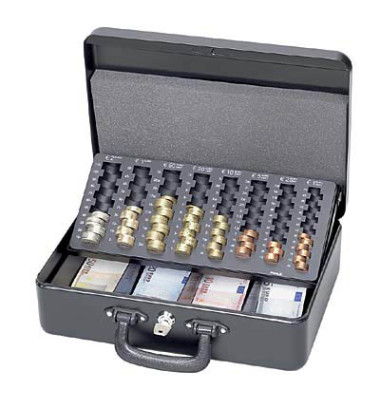 Geldkassette schwarz 36,0 x 25,0 x 11,0 cm Geldkassette schwarz 36,0 x 25,0 x 11,0 cm