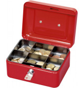 Geldkassette 5610125 Größe 1 rot 152x125x81mm