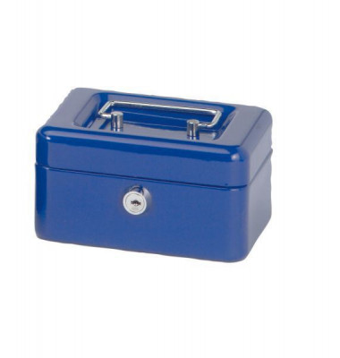 Geldkassette 5610137 Größe 1 blau 152x125x81mm