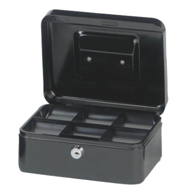 Geldkassette 5610290 Größe 2 schwarz 200x170x90mm