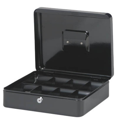 Geldkassette 5611490 Größe 4 schwarz 300x245x90mm