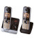 Schnurlostelefonset KX-TG6722 (Basis + 2 Mobilteile) schwarz