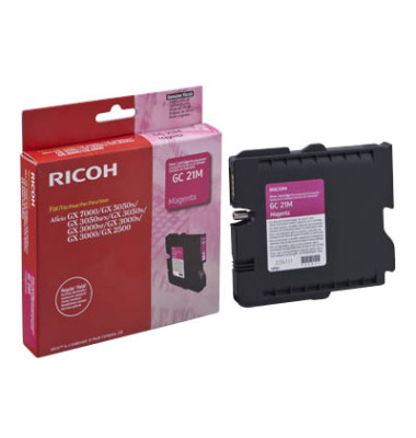 Toner GC21M (GC21M), magenta, ca. 1000 Seiten