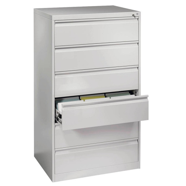 4025314949858 - CP C 2000 Acurado Karteischrank lichtgrau 6 Schubladen 787 x 590 x 1357 cm