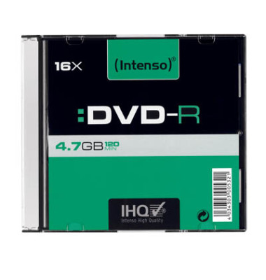 DVD-Rohlinge 4101652 DVD-R, 4,7 GB, Slim Case 