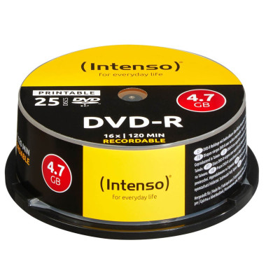 DVD-Rohlinge 4801154 DVD-R, 4,7 GB, Spindel 