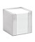 Zettelbox 9900, 90x90mm, inkl. 700 Notizzettel, transparent, Kunststoff