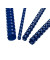 Plastikbinderücken 5345506 blau US-Teilung 21 Ringe auf A4 8mm