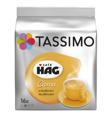 Tassimo Crema Kaffeepads á 6,5g