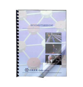 Umschlagfolien 5375901 A4 PVC 0,18 mm transparent gl&auml;nzend