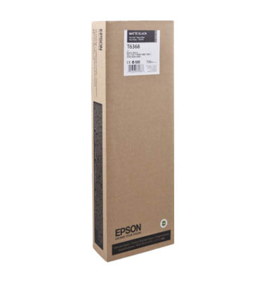 Druckerpatrone T6368 C13T636800 (T6368), schwarz matt