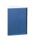 Umschlagkarton Delta 5371305 A4 Karton 250 g/m² blau Lederstruktur