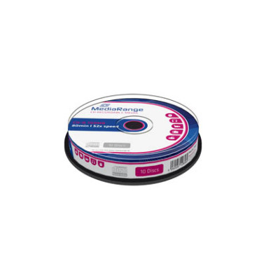 CD-Rohlinge MR214 CD-R, 700 MB / 80min, Spindel 