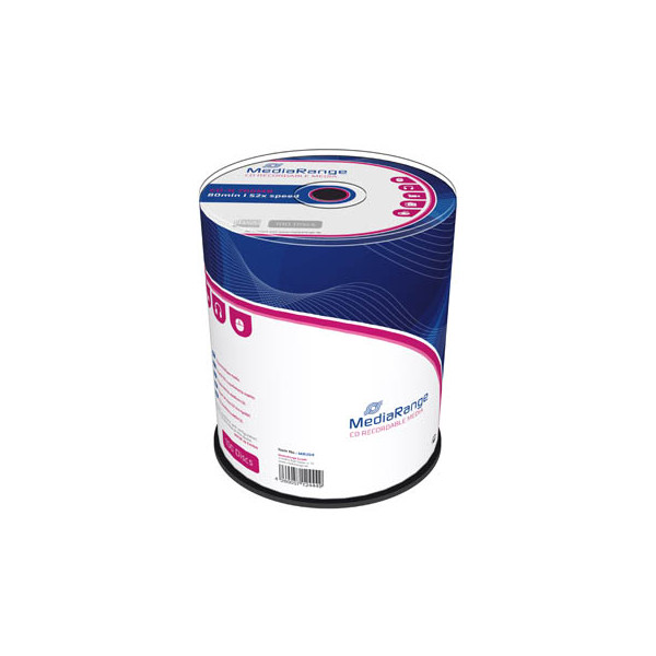 4260057124449 - CD-Rohlinge MR204 CD-R 700 MB 80min Spindel 4260057124449 100 Stück 4260057124449 - CD-Rohlinge MR204 CD-R 700 MB 80min Spindel 4260057124449 100 Stück