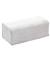 Falthandt&uuml;cher Advanced 66424, 25x23cm, 2-lagig, Zickzack (V-Falz), natur, Recyclingpapier