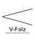 Falthandt&uuml;cher Advanced 66424, 25x23cm, 2-lagig, Zickzack (V-Falz), natur, Recyclingpapier
