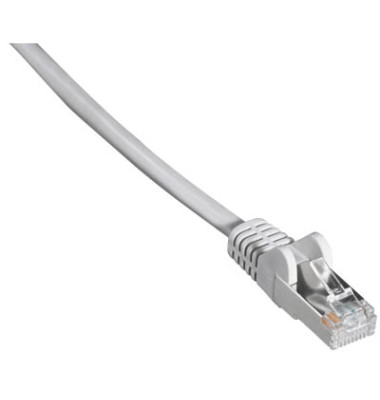 Netzwerkkabel grau RJ-45 Stecker 15m Cat 5e