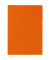 Sichthüllen Premium 100461014, A4, orange, klar-transparent glatt, oben & rechts offen, 0,15mm