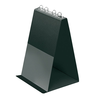 Tisch-Flipchart A4-hoch 4-Ringe schwarz 10 Hüllen