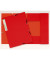Eckspannmappe 56985E, A4 rot Karton 380g, mit 3 Einschlagklappen