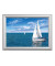 Plakat-Klapprahmen Standard, KRA4G25, silber, A4, Aluminium