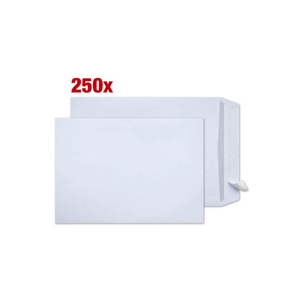 4255704302493 - Versandtaschen 4588PR B4 ohne Fenster ohne Falte-Falte haftklebend 120g weiß 4255704302493 250 Stück 4255704302493 - Versandtaschen 4588PR B4 ohne Fenster ohne Falte-Falte haftklebend 120g weiß 4255704302493 250 Stück