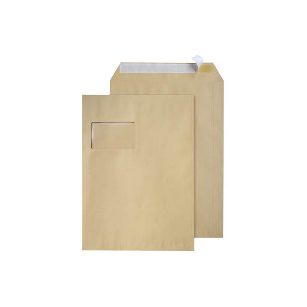 Steinmetz Versandtaschen C4 mit Fenster haftklebend 90g